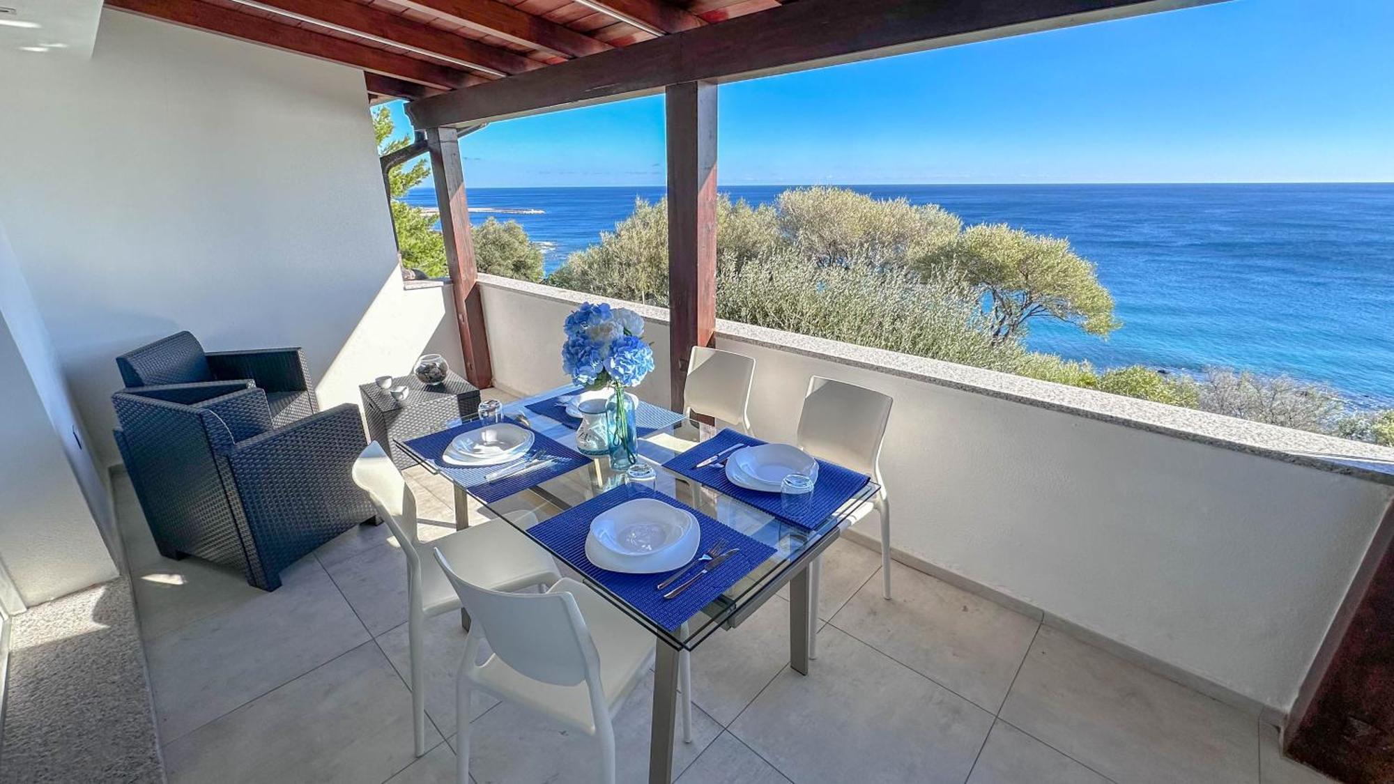 칼라고노네 Mama House Con Vista Mare 아파트 외부 사진