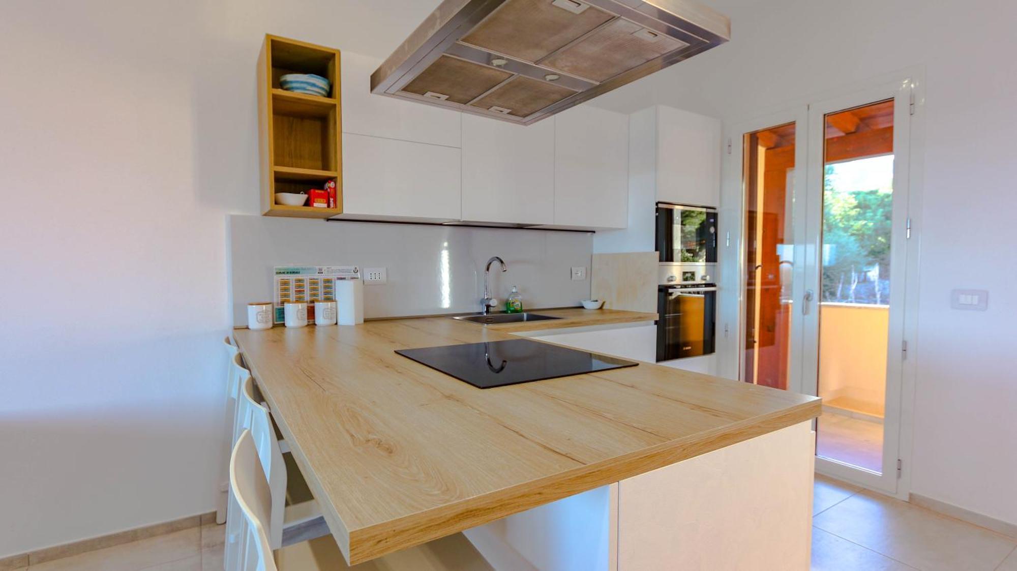 칼라고노네 Mama House Con Vista Mare 아파트 외부 사진
